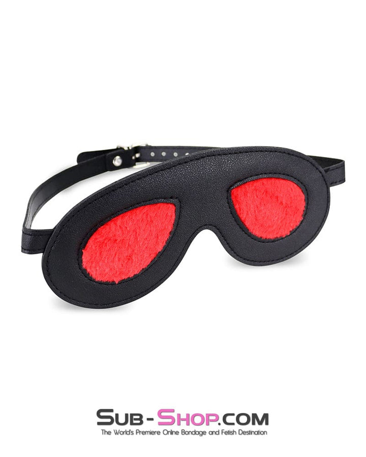 Blindfold 1325DL  Sensual Submission Erotic Fantasy Buckling Blindfold Mask