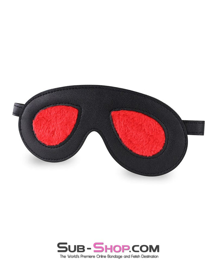 Blindfold 1325DL  Sensual Submission Erotic Fantasy Buckling Blindfold Mask