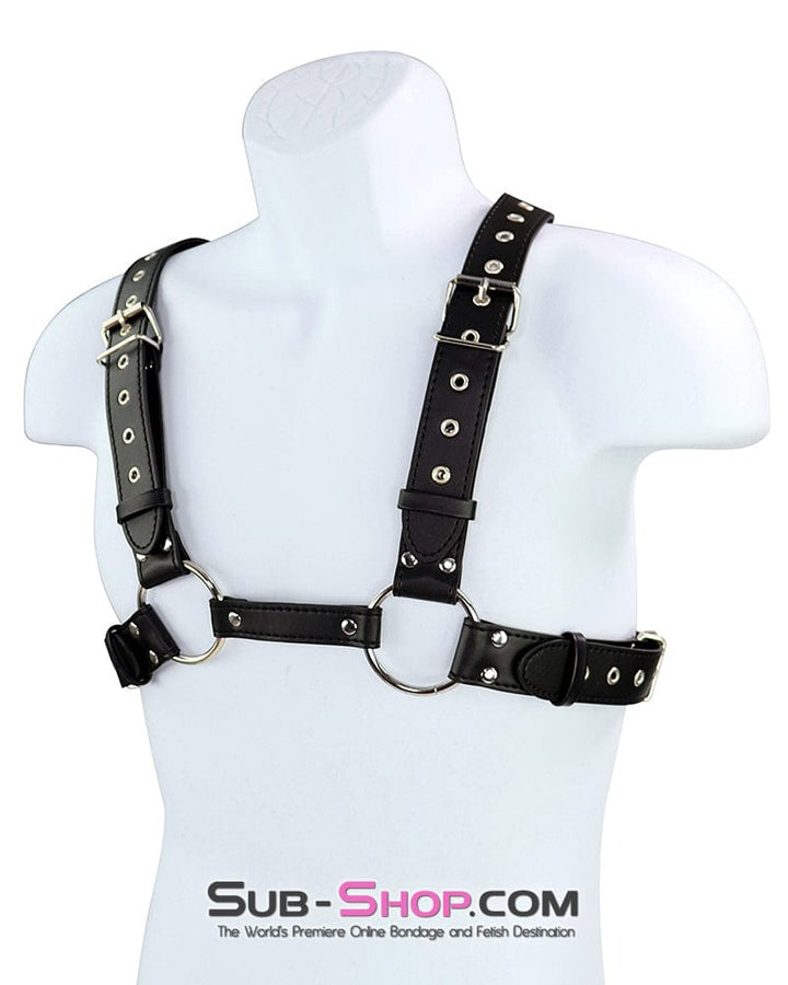 Bondage Harness 0390DL      Boy Toy Male Bondage Chest Harness