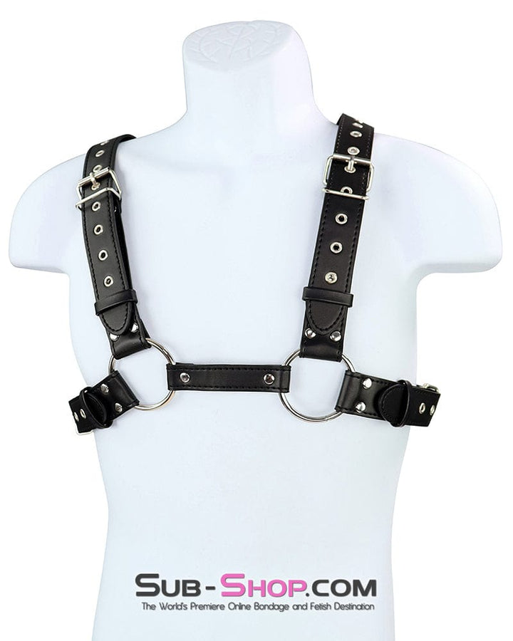 Bondage Harness 0390DL      Boy Toy Male Bondage Chest Harness