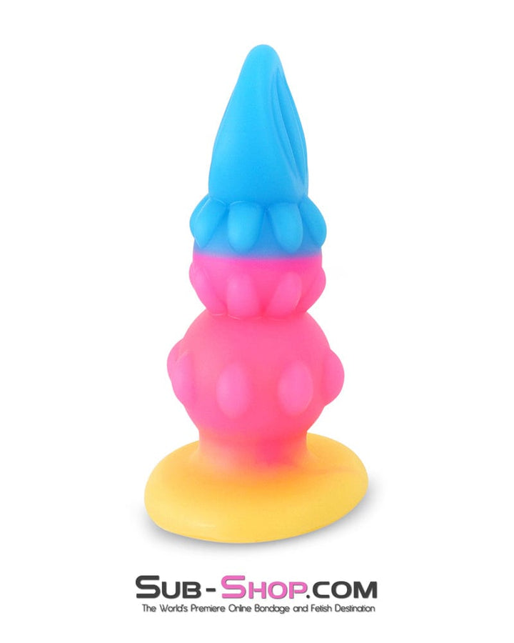 Butt Plug 0827DL  Cosmic Pop Colored Anal Plug - Medium
