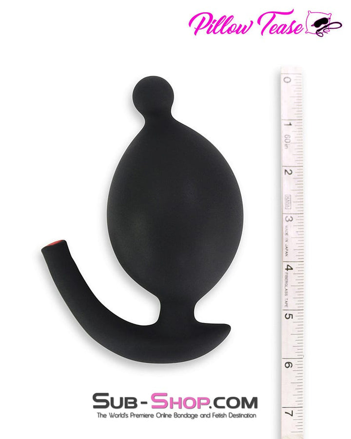 Butt Plug 2320M      Inflatable Rubber Butt Plug with Removable Pump