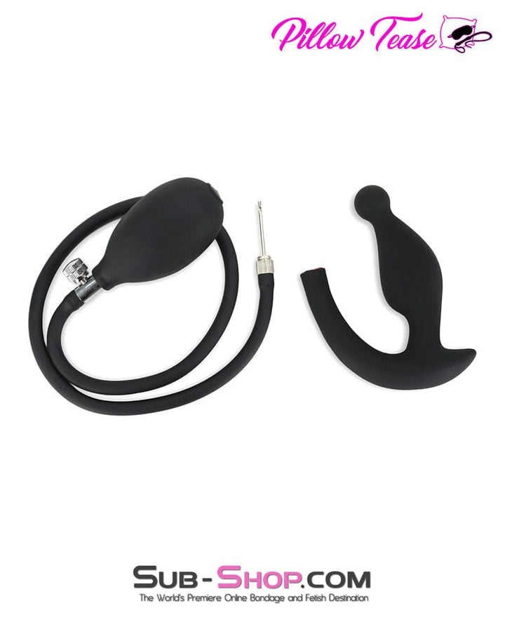 Butt Plug 2320M      Inflatable Rubber Butt Plug with Removable Pump
