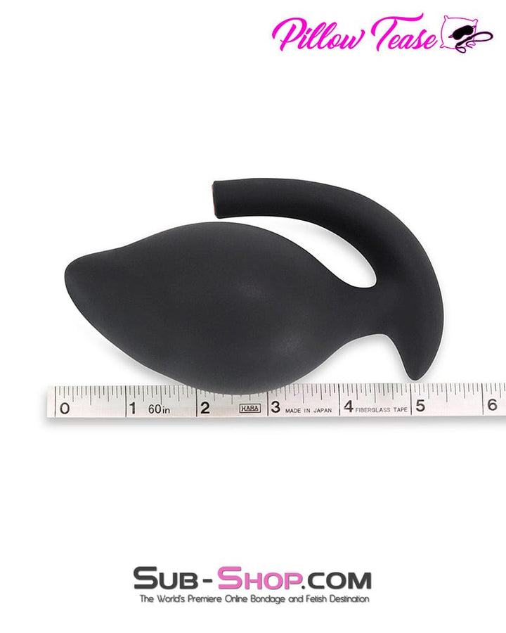 Butt Plug 2321M      Inflatable Rubber Prostate Anal Plug with Removable Pump