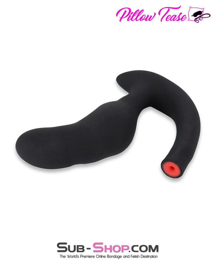 Butt Plug 3302M      Inflatable Double Flare Silicone Anal Plug with Removable Pump