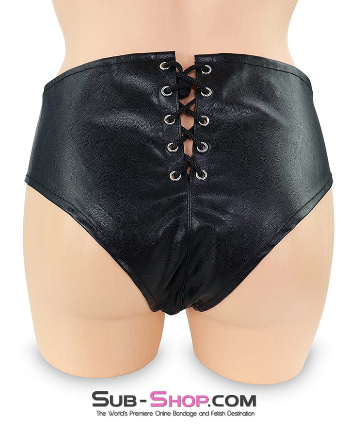 Chastity 0551DL      Men's Bondage Posing Lace Up Pouch