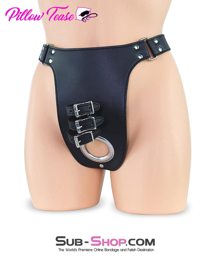 Chastity 9815M   Cock & Balls Penis Straps Restraint Waist Harness