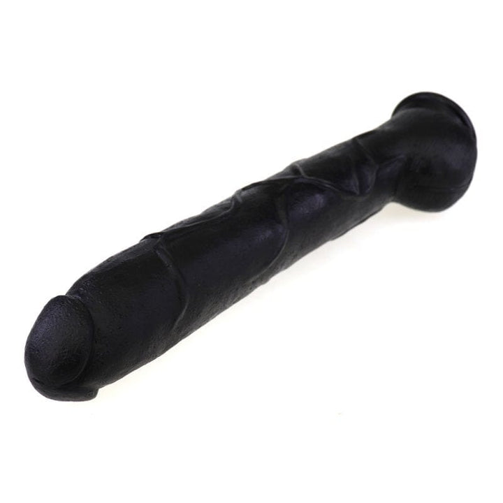 Dildo 0270M  13” Huge Veined Dildo with Balls and Suction Cup Base