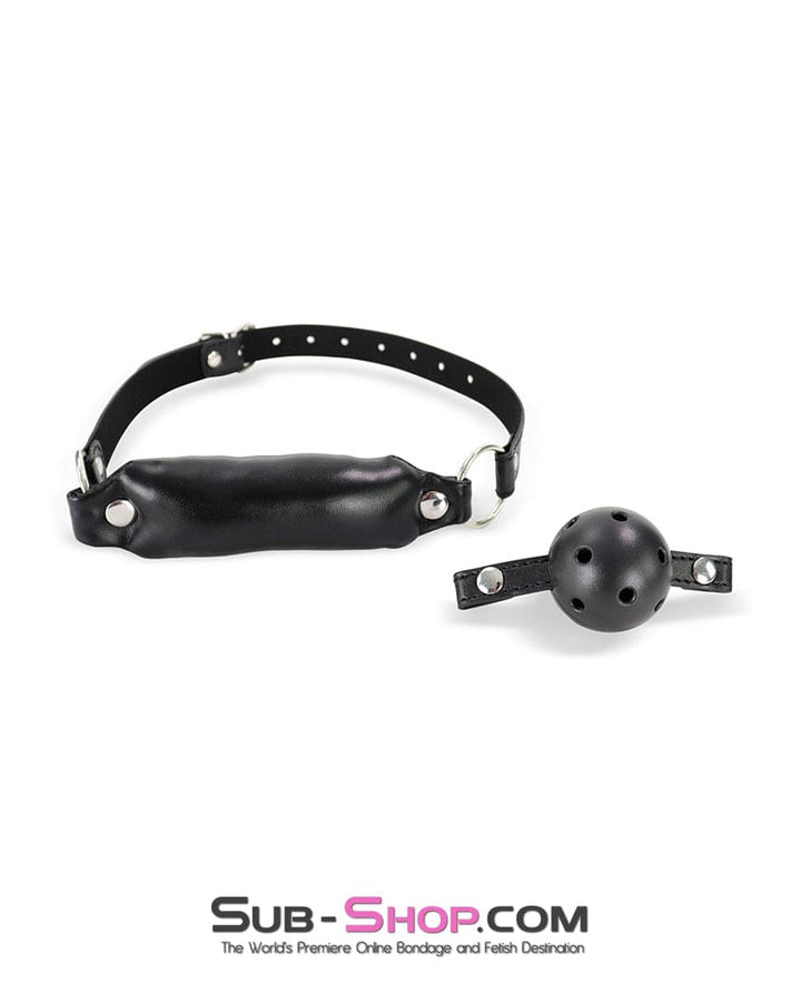 Gags 0444M      Interchangeable Bit And Ball Gags Strap