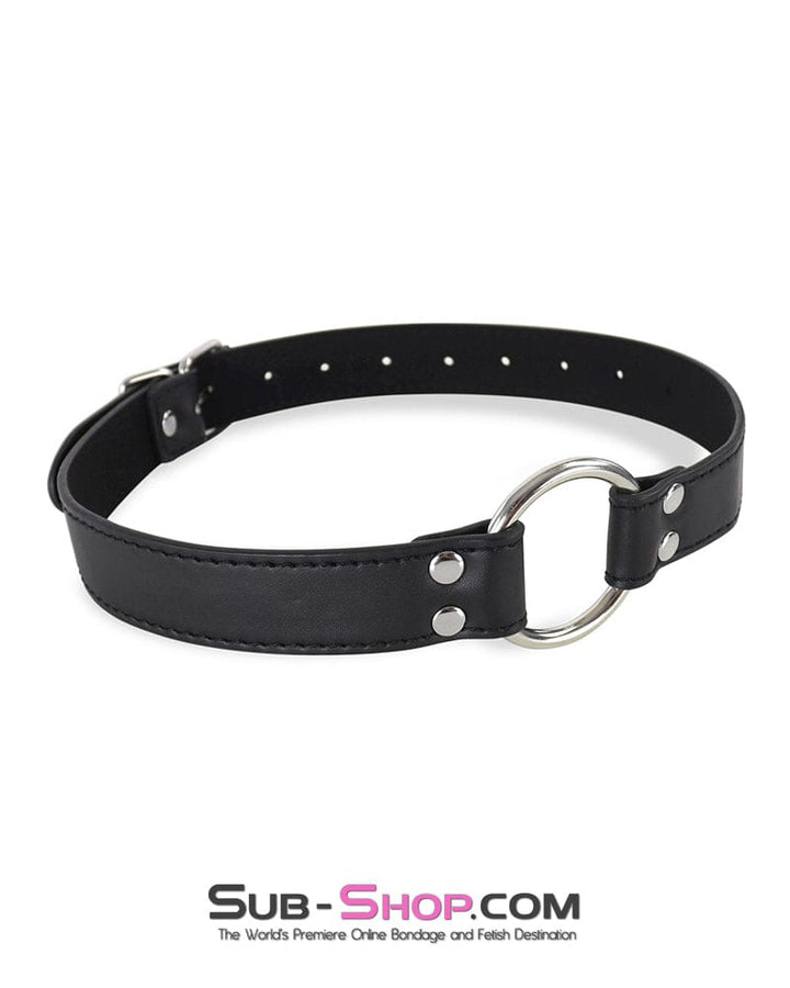 Gags 8961DL  Oral Training Steel Ring Open Mouth Ring Gag