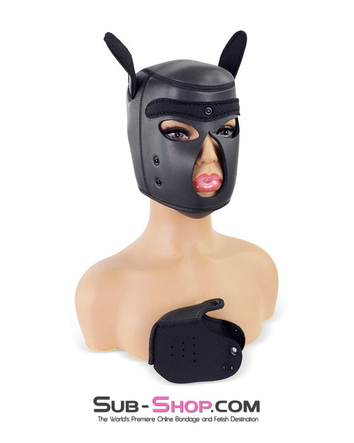 Hoods 2266DL  Good Puppy Hood with Open Mouth and Removable Muzzle