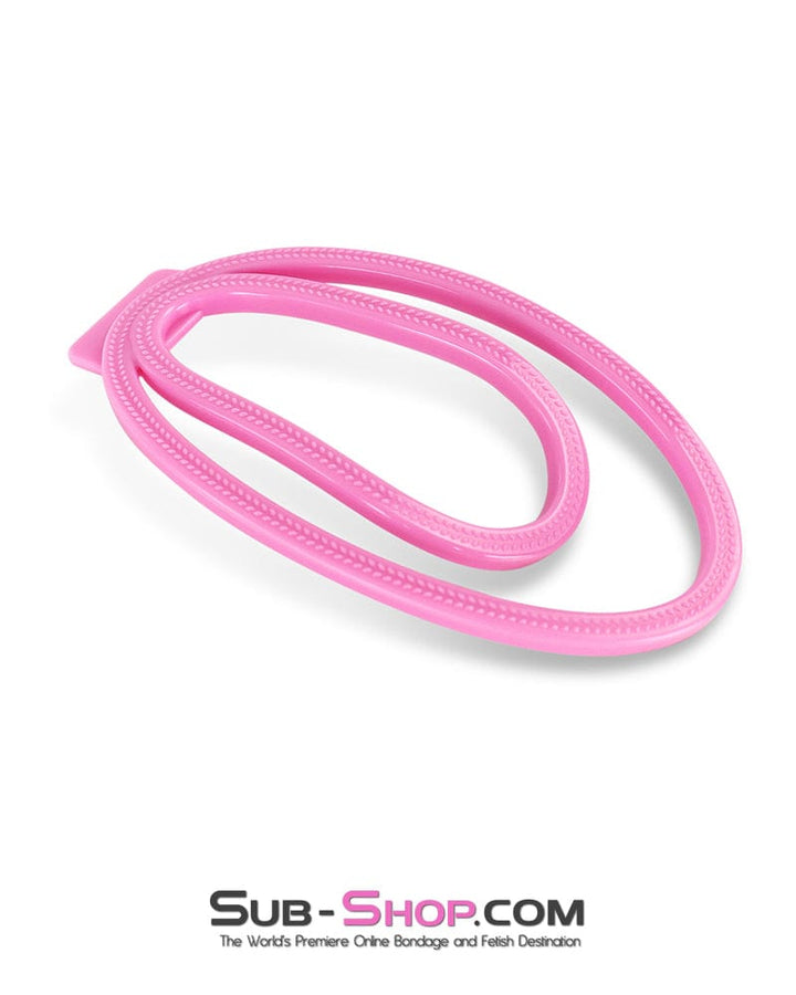 Sissy 1327DL  Pink Fufu Clip Feminiizing Chastity Device- Large
