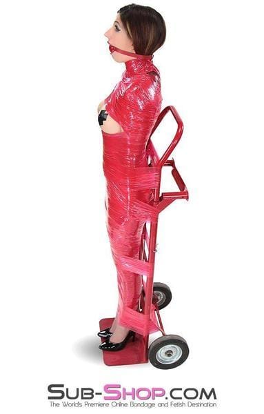 Sissy 5739A-SIS      1,000 ft. Erotic Sissy Bondage Fantasy Wrap, Red