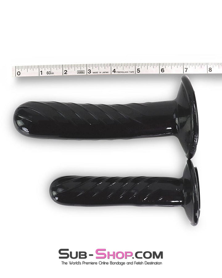 Strap-On Harness 1349DL      Double Strap On Harness with Internal and External Silicone Dildos
