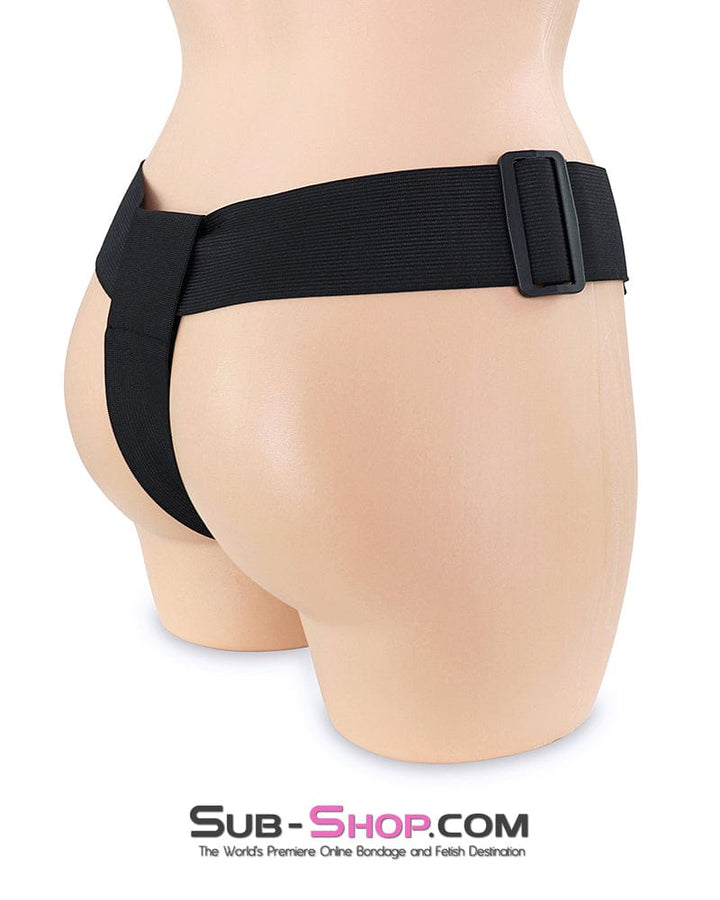 Strap-On Harness 1349DL      Double Strap On Harness with Internal and External Silicone Dildos