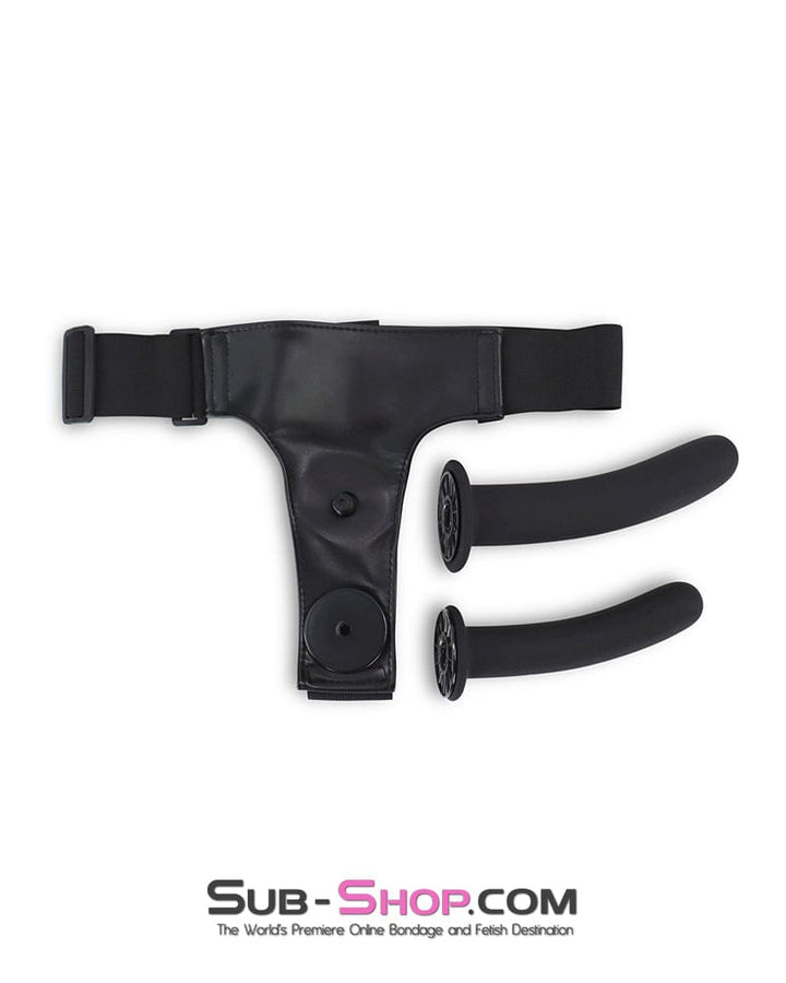 Strap-On Harness 1733DL      Strap-On Realistic Dildo Harness with Inside Dildo