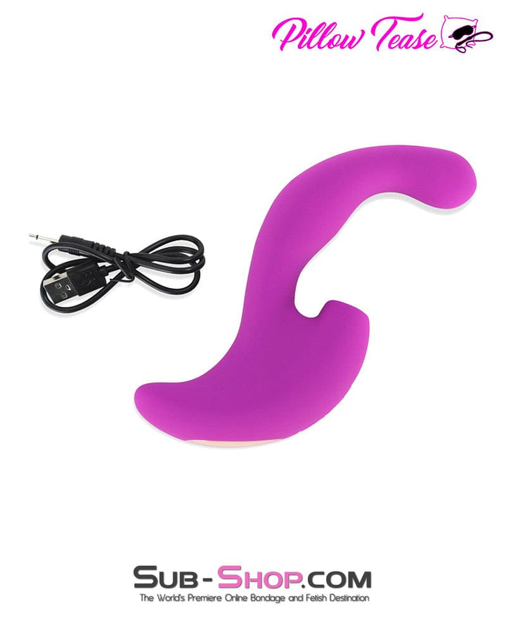 Vibrators 7225M      10 Function Waterproof Silicone Clit Suction G-spot Vibrator