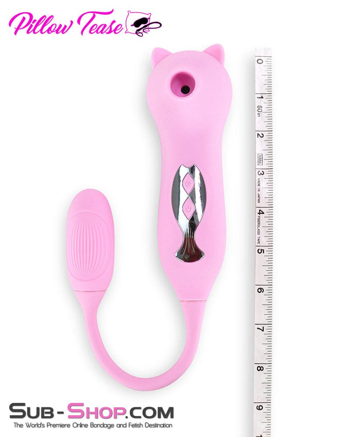 Vibrators 9037M      10 Function 2-In-1 Waterproof Rechargeable Suction Vibrator