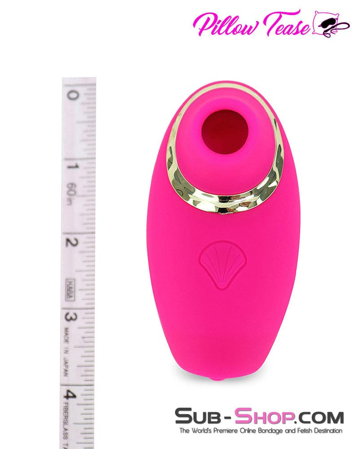 Vibrators 9940M      3 Function Sucking & Licking Waterproof Rechargeable Silicone Vibrator