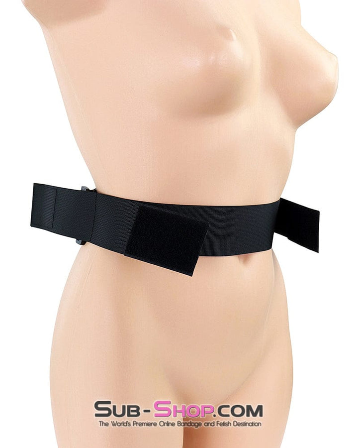 Waist and Thigh Cuffs 0647M  Waist and Wrists Soft Bondage Velcro Restraint System