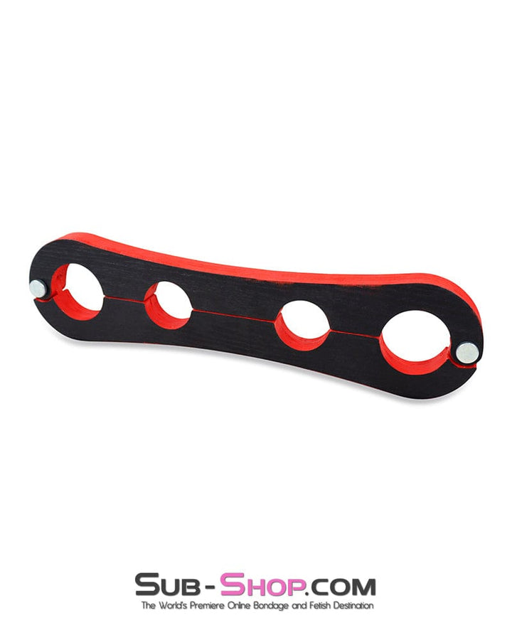 Wrist and Ankle Bondage 9850DL  Wooden Wrist and Ankle Bondage Stocks