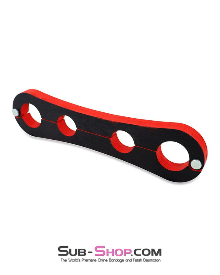 Wrist and Ankle Bondage 9850DL  Wooden Wrist and Ankle Bondage Stocks