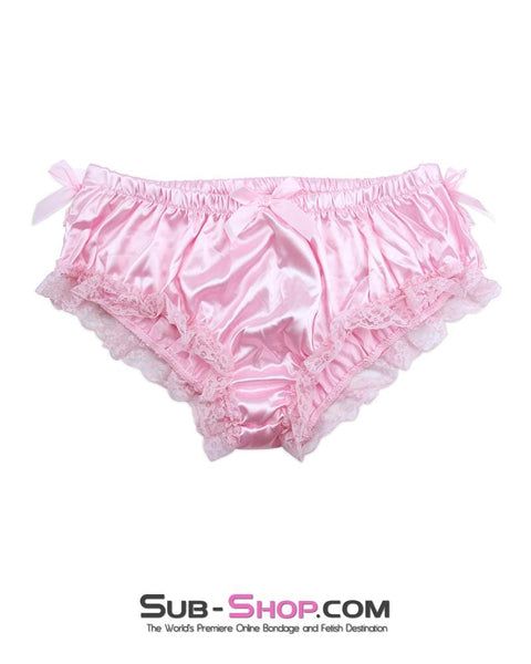 0204AE      Pink Princess Frilly and Flouncy Pink Sissy Panties Lingerie   , Sub-Shop.com Bondage and Fetish Superstore
