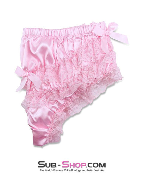 0204AE      Pink Princess Frilly and Flouncy Pink Sissy Panties Lingerie   , Sub-Shop.com Bondage and Fetish Superstore