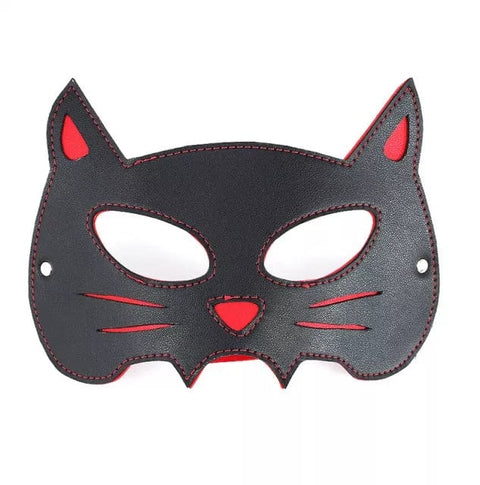 0256DL      Black Cat Domme Cosplay Mask Blindfold   , Sub-Shop.com Bondage and Fetish Superstore