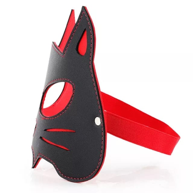 0256DL      Black Cat Domme Cosplay Mask Blindfold   , Sub-Shop.com Bondage and Fetish Superstore