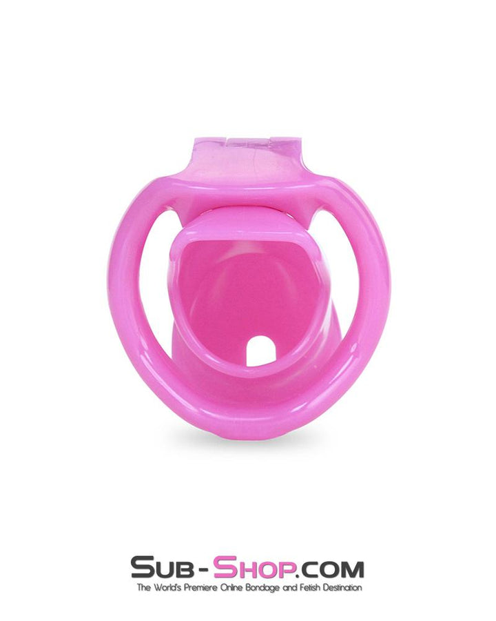 0395AE      Hot Pink Head High Security Male Chastity Sensation Device Chastity   , Sub-Shop.com Bondage and Fetish Superstore