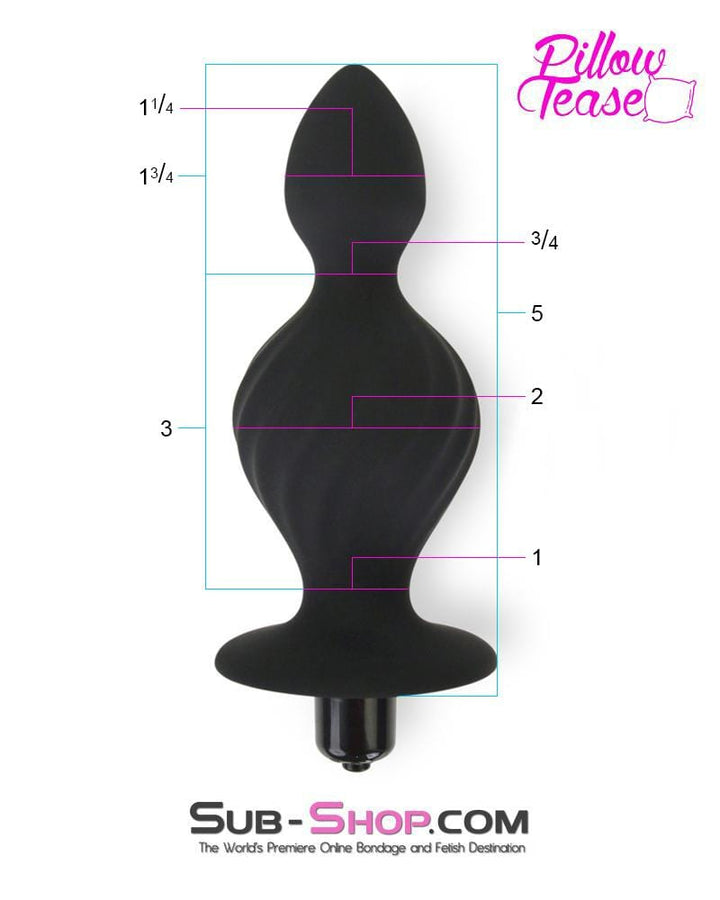 0409E      Genie Bottle Large Vibrating Butt Plug - LAST CHANCE - Final Closeout! MEGA Deal   , Sub-Shop.com Bondage and Fetish Superstore