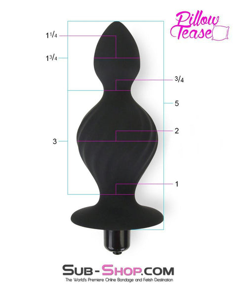 0409E      Genie Bottle Large Vibrating Butt Plug - LAST CHANCE - Final Closeout! MEGA Deal   , Sub-Shop.com Bondage and Fetish Superstore