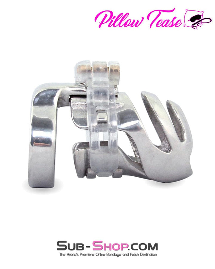 0432M      Short Knight in Shining Armor Steel Cock Cage System - MEGA Deal MEGA Deal   , Sub-Shop.com Bondage and Fetish Superstore