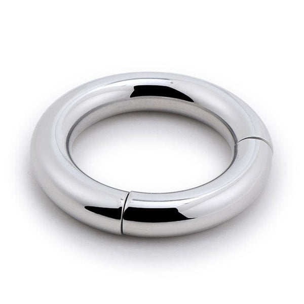 0685M      Babe Magnet Stainless Steel Magnetic Ball Stretcher Ring, Large Cock Ring   , Sub-Shop.com Bondage and Fetish Superstore
