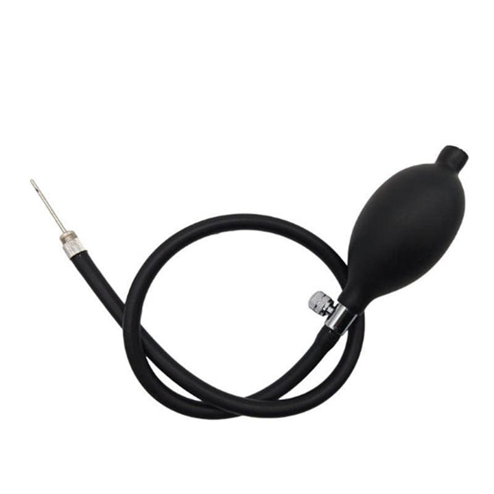 0624M      Inflatable Prostate Massager Plug with Removable Pump Hose Prostate Stimulator   , Sub-Shop.com Bondage and Fetish Superstore