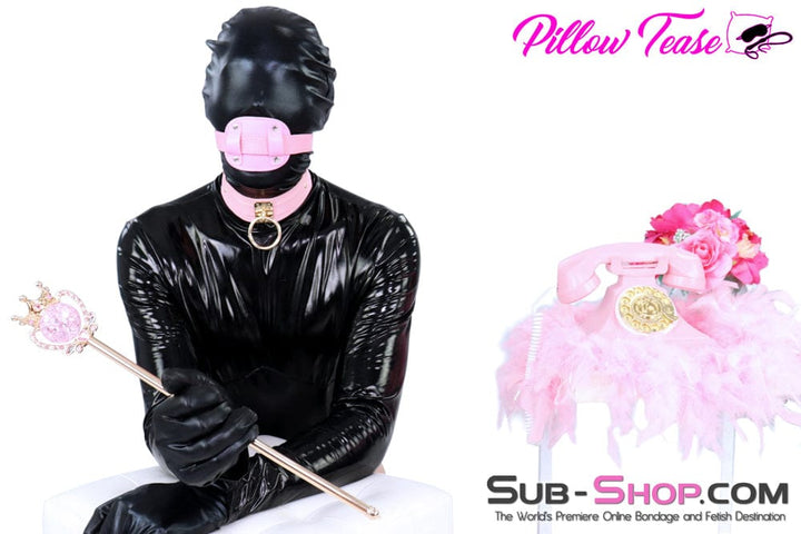 5731RS      Princess Pink Deep Throat Trainer Locking 4" Penis Gag Gags   , Sub-Shop.com Bondage and Fetish Superstore
