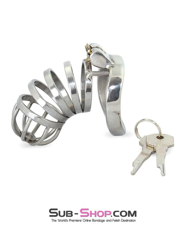 0900RS      Mini Manhood Tease and Torment High Security Steel Locking Male Chastity Device Chastity   , Sub-Shop.com Bondage and Fetish Superstore