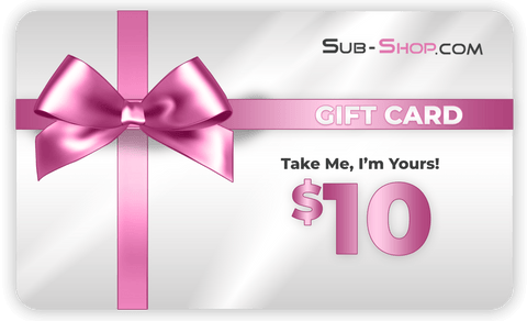 $10.00 Gift Card Gift Card   , Sub-Shop.com Bondage and Fetish Superstore