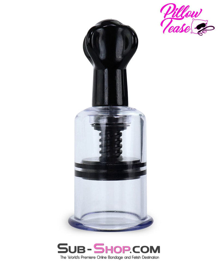 1142DL Nipple Suction Twist Cupping Device, 0.75" Diameter Nipple Suction , Sub-Shop.com Bondage and Fetish Superstore