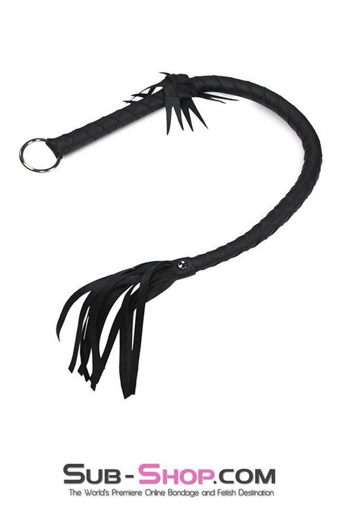 1301DL      The Motivator 33” Braided Bullwhip - LAST CHANCE - Final Closeout! Black Friday Blowout   , Sub-Shop.com Bondage and Fetish Superstore