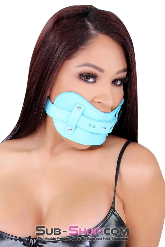 1322MQ      Stuff It Good Locking Tiffany Muffler Panel Strap Stuffed Ball Gag Gags   , Sub-Shop.com Bondage and Fetish Superstore