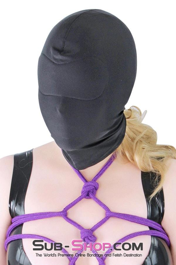 1415HS      Concealed Lust Hood, Black Hoods   , Sub-Shop.com Bondage and Fetish Superstore