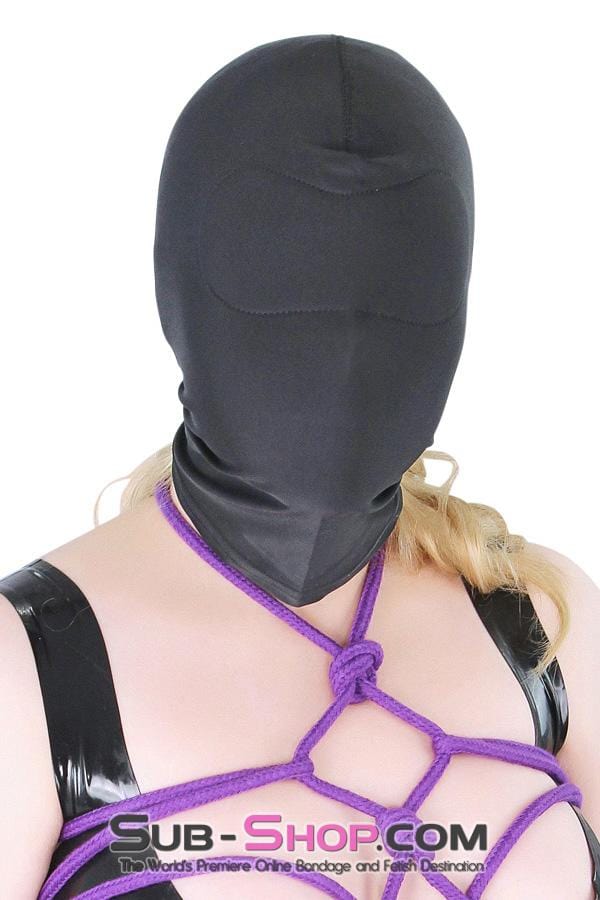1415HS      Concealed Lust Hood, Black Hoods   , Sub-Shop.com Bondage and Fetish Superstore