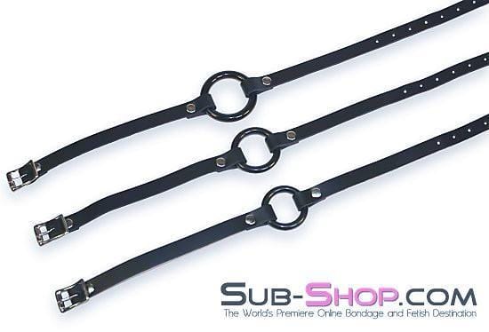 1442A-SM      Smooth Plastic Ring Gag, Small Ring Gags   , Sub-Shop.com Bondage and Fetish Superstore