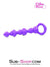 1457A      Purple Silicone Anal Massager with Pull Ring - LAST CHANCE - Final Closeout! MEGA Deal   , Sub-Shop.com Bondage and Fetish Superstore