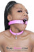 5735RS      Hot Pink Strap Ring Gag - LAST CHANCE - Final Closeout! Black Friday Blowout   , Sub-Shop.com Bondage and Fetish Superstore
