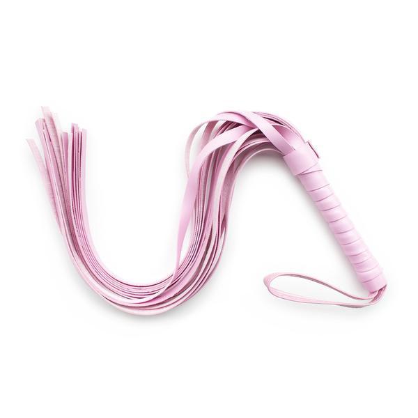 1479DL Pretty Pink Whip 18” Leatherette Beginner’s Flogger Whip Black Friday Blowout , Sub-Shop.com Bondage and Fetish Superstore