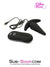 1482M      Silicone Anal Mini Rocket Vibrating Butt Plug, Black Anal Toys   , Sub-Shop.com Bondage and Fetish Superstore