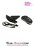 1482M-SIS      Silicone Anal Mini Rocket Vibrating Sissy Gurl Butt Plug, Black Sissy   , Sub-Shop.com Bondage and Fetish Superstore